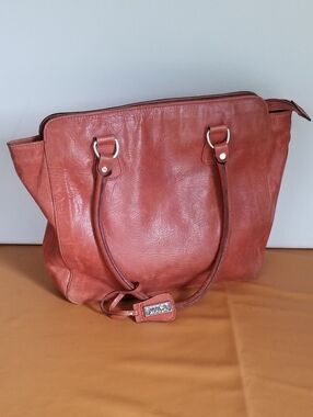 Maca Real Leather Purse/Hand Bag Mad In Mexico